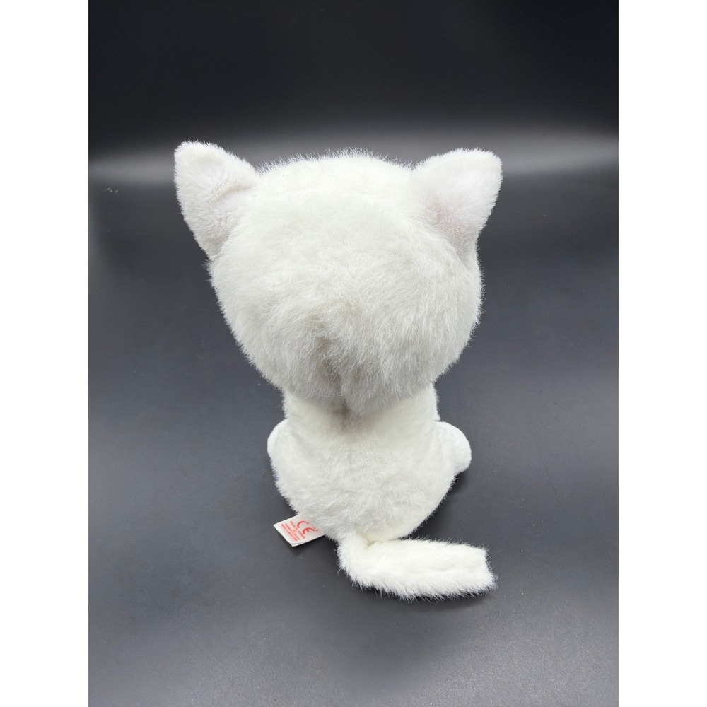 Ty Beanie Boos Halloween Hairy the Spider Witch Hat and White Cat Plush Set - Picture 10 of 13